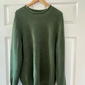 Green LL Bean Sweater